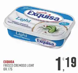Maxipiù Exquisa fresco cremoso light offerta