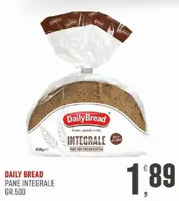 Maxipiù Daily Bread Pane Integrale offerta