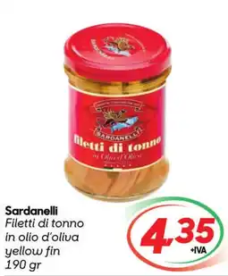 Pac Cash&Carry Sardanelli filetti di tonno offerta