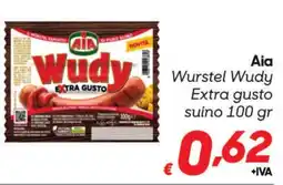 Pac Cash&Carry Aia Wurstel Wudy Extra gusto suino offerta
