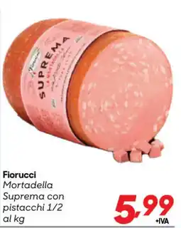 Pac Cash&Carry Fiorucci Mortadella Suprema con pistacchi offerta