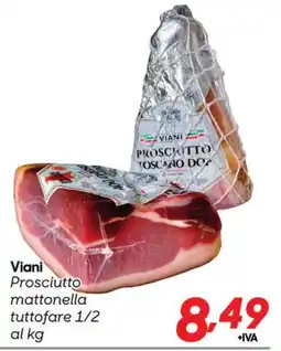 Pac Cash&Carry Viani Prosciutto mattonella offerta