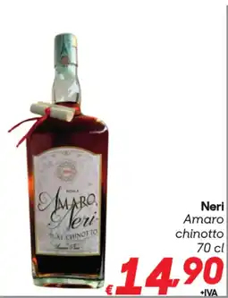 Pac Cash&Carry Neri Amaro chinotto offerta