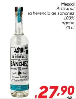 Pac Cash&Carry Mezcal la herencia de sánchez offerta