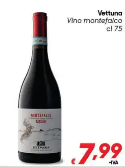 Pac Cash&Carry Vino montefalco Vettuna offerta