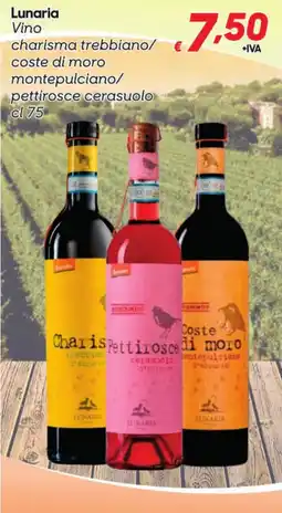 Pac Cash&Carry Lunaria Vino offerta