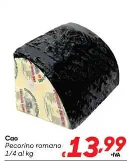 Pac Cash&Carry Pecorino romano offerta