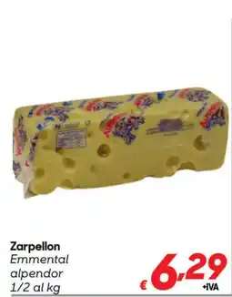 Pac Cash&Carry Zarpellon Emmenthal alpendor offerta