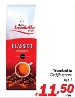 Pac Cash&Carry Trombetta Caffè grani offerta