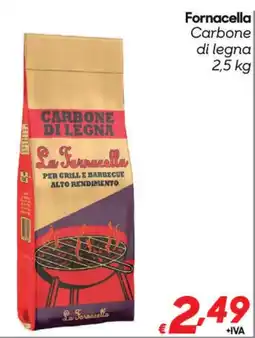 Pac Cash&Carry Carbone di legna La Fornacella offerta