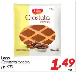 Pac Cash&Carry Lago Crostata cacao offerta