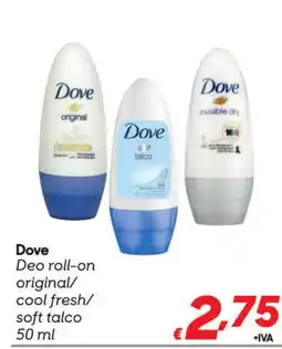 Pac Cash&Carry Dove Deo roll-on offerta