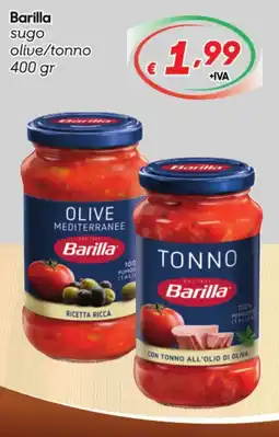 Pac Cash&Carry Barilla sugo olive/tonno offerta