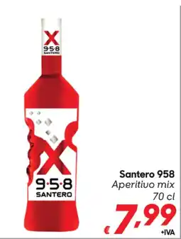 Pac Cash&Carry Santero 958 Aperitivo mix offerta