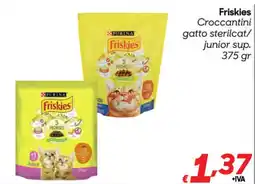 Pac Cash&Carry Friskies Croccantini gatto sterilcat/junior sup. offerta