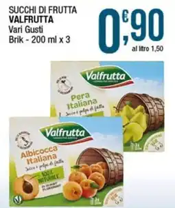 Sidis mini Succhi di frutta Valfrutta offerta
