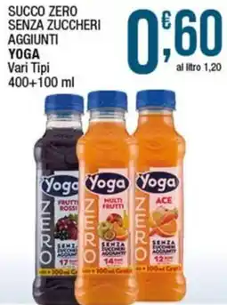 Sidis mini Succo zero senza zuccheri aggiunti Yoga offerta