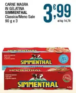 Sidis mini Carne magra in gelatina Simmenthal offerta