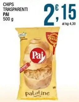 Sidis mini Chips trasparenti Pai offerta