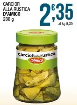 Sidis mini Carciofi alla rustica D'Amico offerta