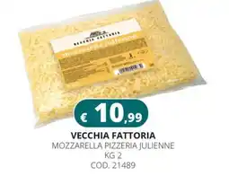 Altasfera Vecchia Fattoria Mozzarella Pizzeria Julienne offerta