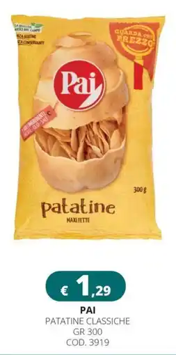 Altasfera Pai patatine offerta