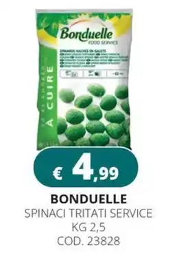 Altasfera Bonduelle spinaci tritati service offerta