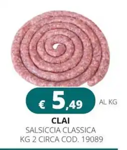Altasfera Clai Salsiccia Classica offerta