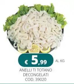 Altasfera Anelli di totano decongelati offerta
