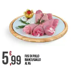 Euroesse Fusi di pollo bianco/giallo offerta