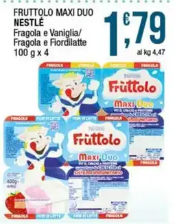 Sidis mini Fruttolo Maxi Duo Nestlé offerta
