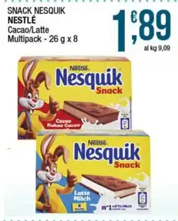 Sidis mini Snack Nesquik Nestlé Cacao/Latte offerta