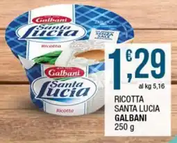 Sidis mini Ricotta Santa Lucia Galbani offerta