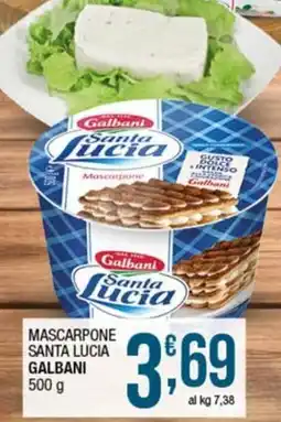Sidis mini Mascarpone Santa Lucia Galbani offerta
