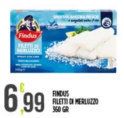 Euroesse Findus filetti di merluzzo offerta