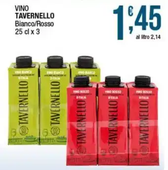 Vino Tavernello Bianco/Rosso