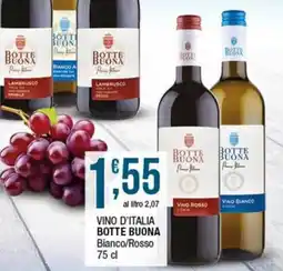 Sidis mini Vino d'Italia Botte Buona offerta