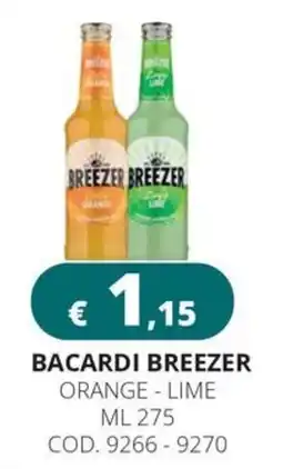 Altasfera Bacardi Breezer Orange - Lime offerta