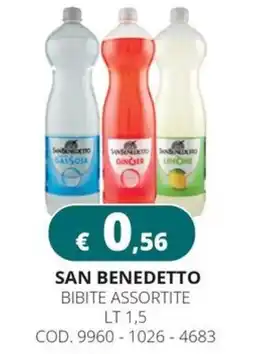 Altasfera San Benedetto bibite assortite offerta