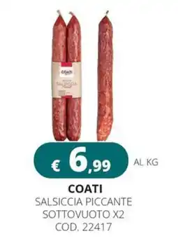 Altasfera Coati Salsiccia Piccante offerta