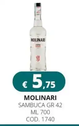 Altasfera Molinari Sambuca Gr 42 offerta