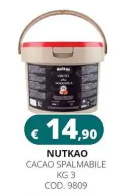 Altasfera Nutkao cacao spalmabile offerta