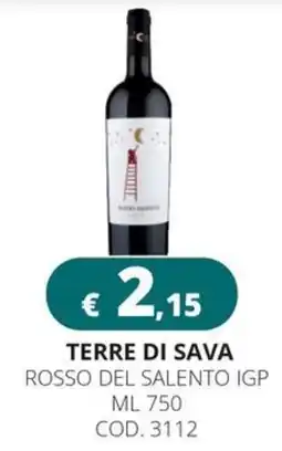 Altasfera Terre di Sava Rosso del Salento IGP offerta