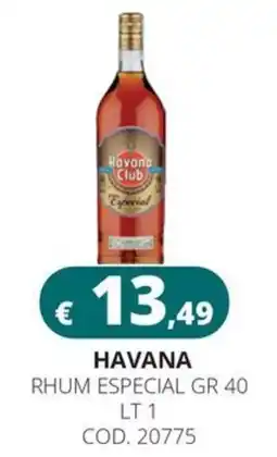 Altasfera Havana Club Rhum Especial offerta