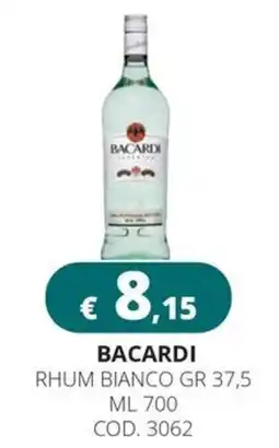Altasfera Bacardi Rhum Bianco offerta