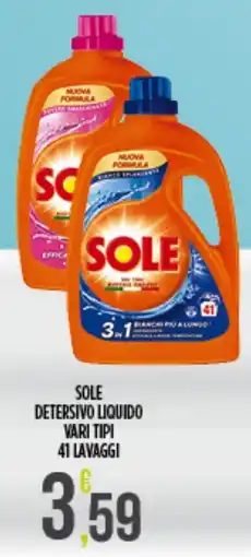 Euroesse Sole detersivo liquido offerta