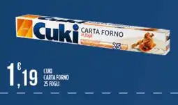 Euroesse Cuki carta forno offerta