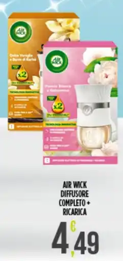 Euroesse Air Wick diffusore completo + ricarica offerta