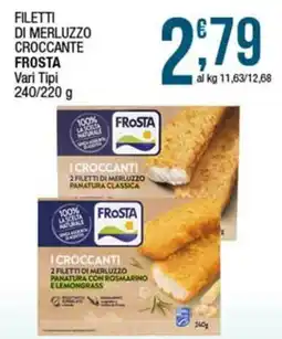 Sidis mini Filetti di merluzzo croccante Frosta offerta