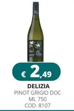 Altasfera Delizia Pinot Grigio DOC offerta